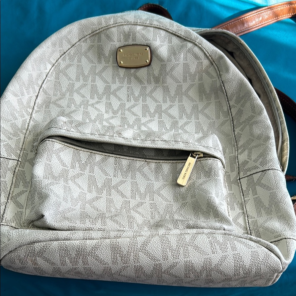 Michael Kors Monogram Backpack